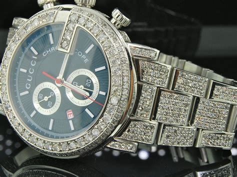 men gucci jewelry|gucci diamond watches for men.